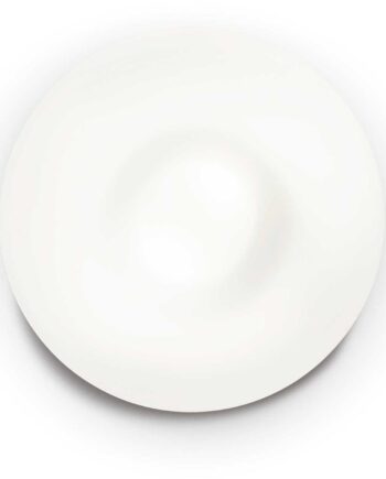 Loft- Og Væglampe Ideal Lux Glory ø40   H15 Cm Hvid Satin Nikkel Glas     E27