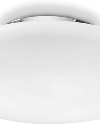 Loftslampe Ideal Lux Smarties ø50 Cm Glas Hvid     E27