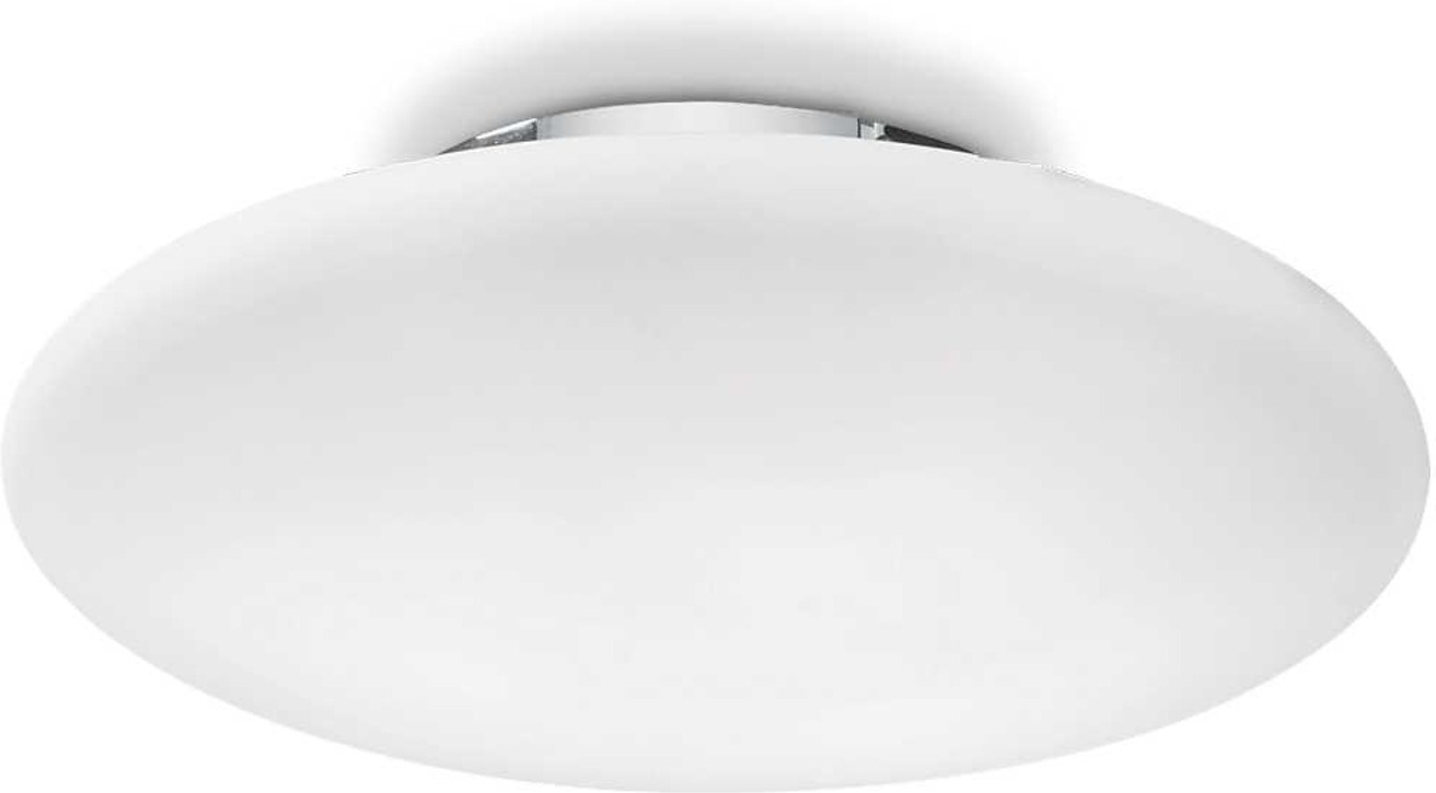 Loftslampe Ideal Lux Smarties ø50 Cm Glas Hvid E27