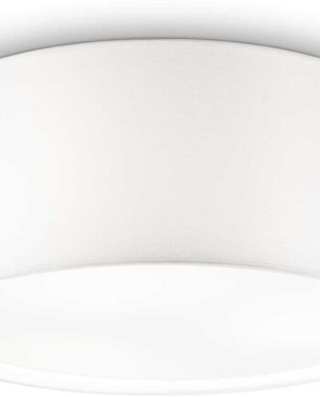 Loftslampe Ideal Lux Wheel Hvid ø50   Cm Plafond Indendørs 3xe27