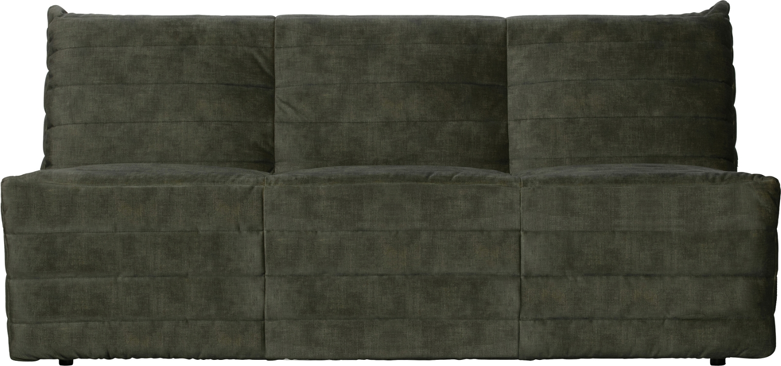 Loungesofa Woood Exclusive Bag  Grøn Fløjlssofa Med Modulbar Funktion 160ã 90ã 75 Cm  Martindale 100 000