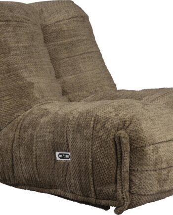 Loungestol Dutchbone Hamilton Vintage Gråbrun Polyester Hvilestol