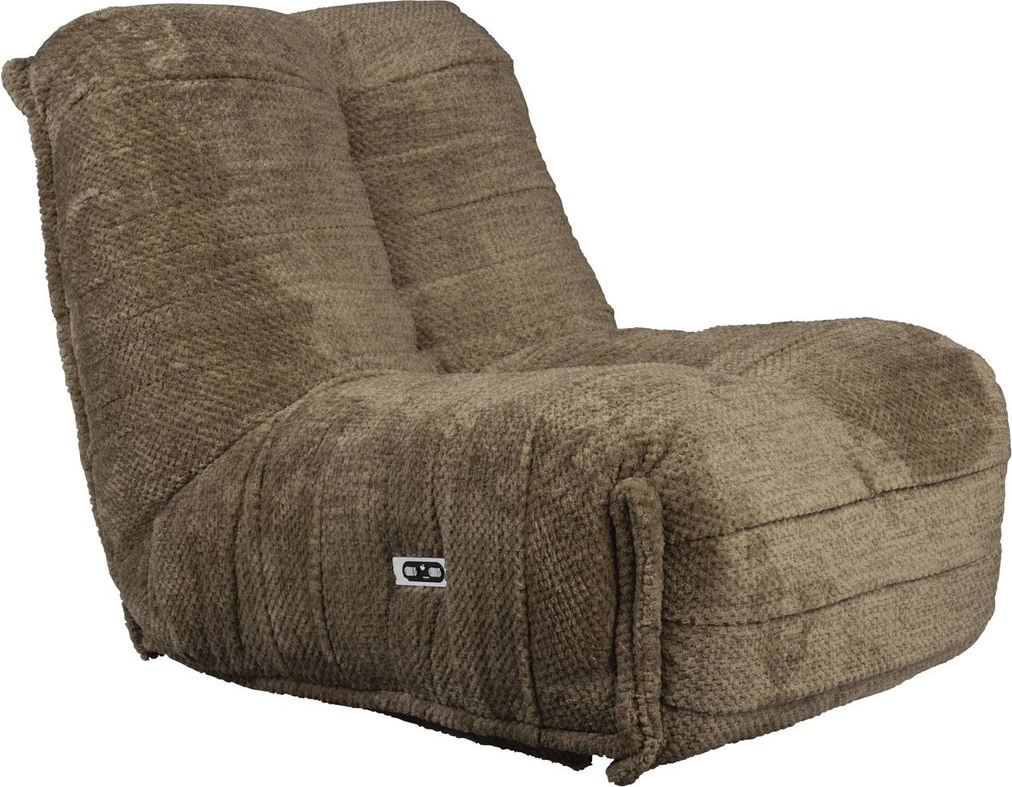 Loungestol Dutchbone Hamilton Vintage Gråbrun Polyester Hvilestol