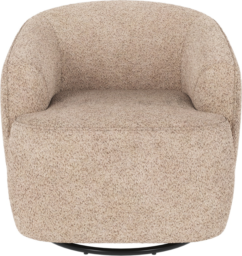 Loungestol Lænestol Rowico Dermot Drejbar Og Gyngefunktion Lysebeige Anna   Polyester Fsc-mix Certificeret