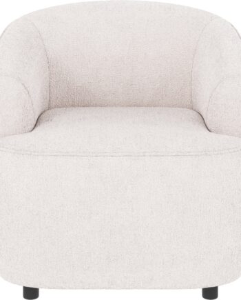 Loungestol Lænestol Rowico Dermot Greg   Polyester Hvid Polstret Fsc-mix Træramme 77ã 85ã 90 Cm