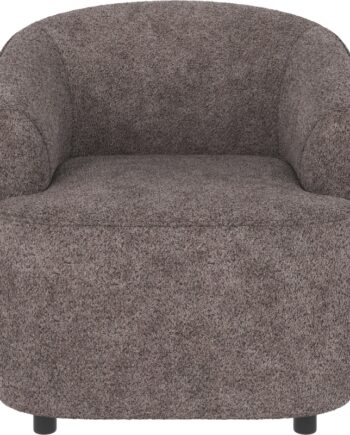 Loungestol Lænestol Rowico Dermot   Mørkegråt Anna-stof 100   Polyester H77ã B85ã D90 Cm
