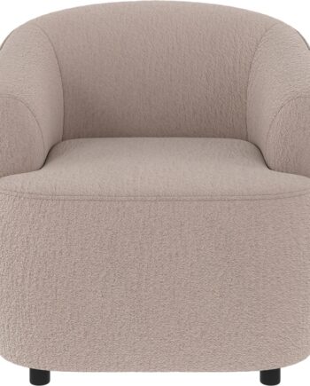 Loungestol Rowico Dermot   Alice Stof Lysebeige  Fsc-mix Træ  Nosag-fjedre  Hårdt Resiliensskum  Nordisk Design