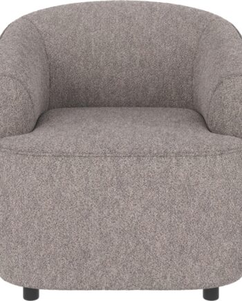 Loungestol Rowico Dermot Grå Alice-stof Moderne Kurvet Design