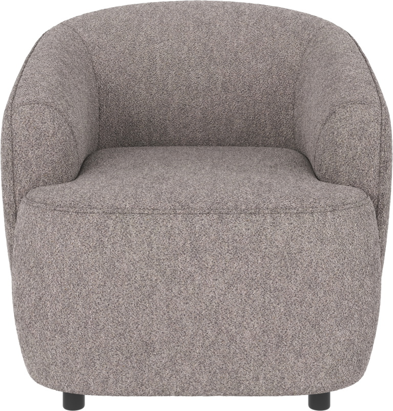 Loungestol Rowico Dermot Grå Alice-stof Moderne Kurvet Design