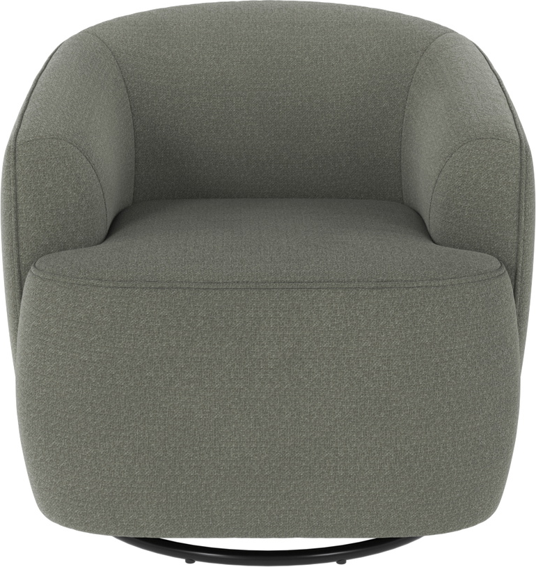 Loungestol Rowico Dermot Grøn Rita 158 Polyester Med 360 Drej Og Vippefunktion