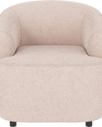 Loungestol Rowico Dermot  Lysebeige Max 01 Stof  Nosag-fjedre  Fsc-mix Træstel  H77ã B85ã D90cm