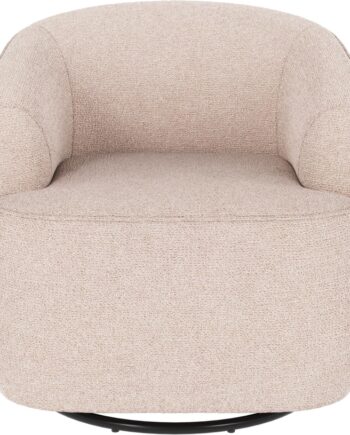 Loungestol Rowico Dermot Lysebeige Max-stof 360 Drej Gyng Fsc-certificeret