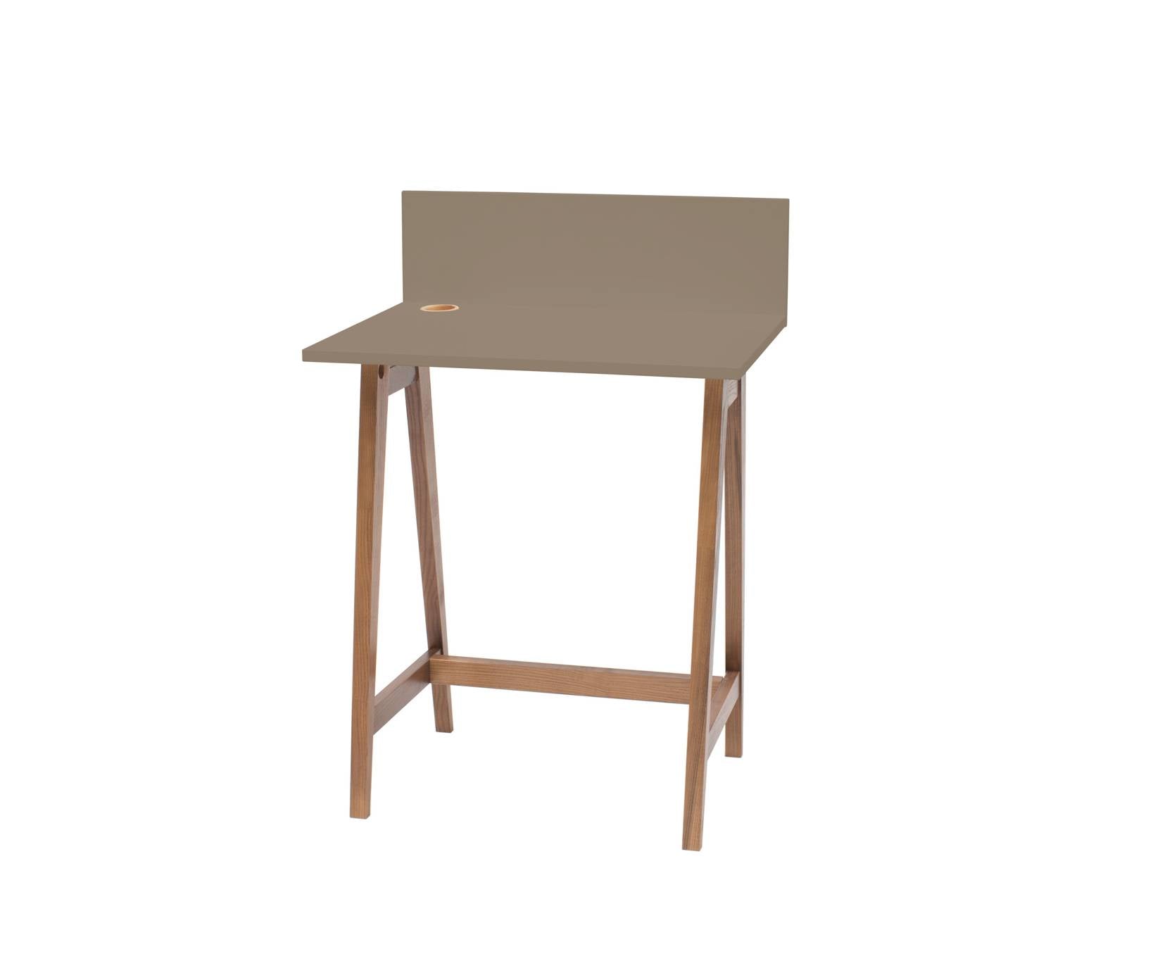 Luka Asketræ Skrivebord 65x50cm Brun
