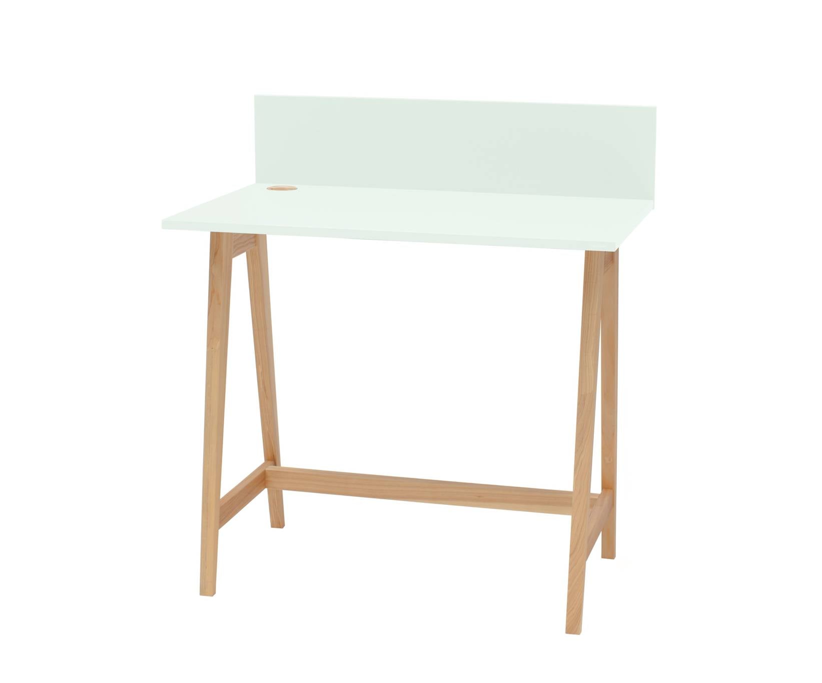 Luka Asketræ Skrivebord 85x50cm Flygtig Mint