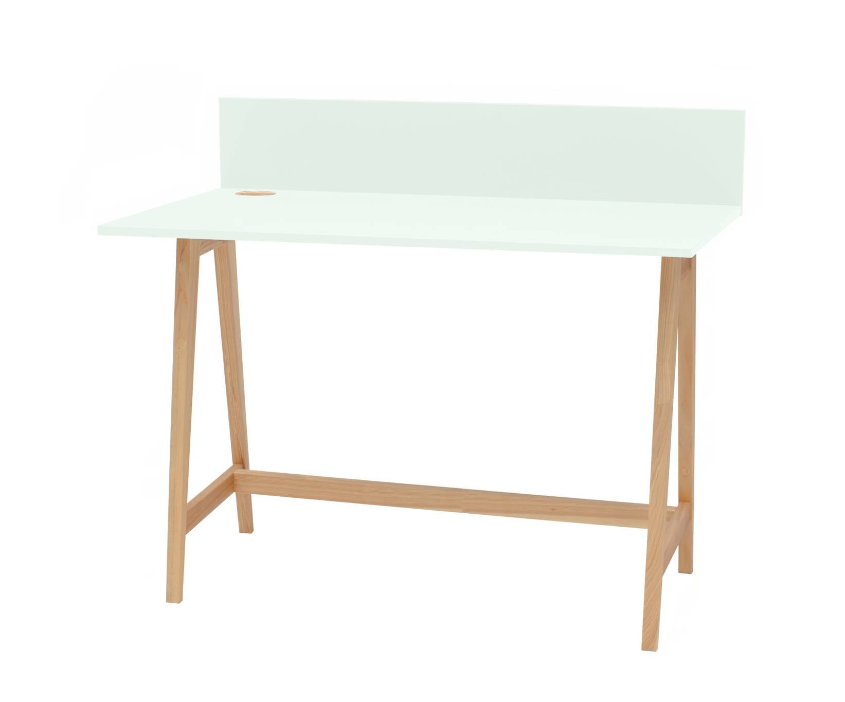 Luka Asketræ Skrivebord 110x50cm Flygtig Mint
