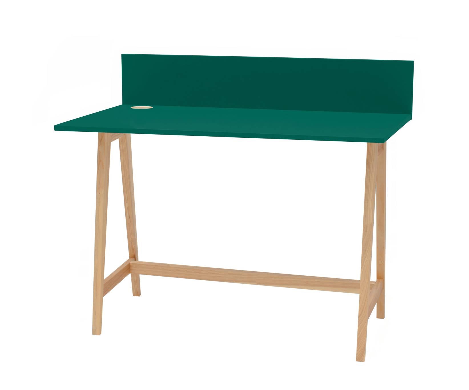 Luka Asketræ Skrivebord 110x50cm Grøn