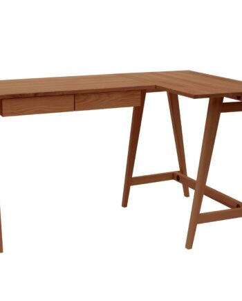 Luka Hjørneskrivebord   135cm     85cm Eg Højre Side