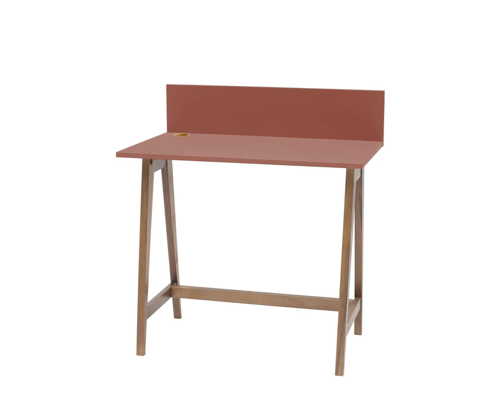 Luka Skrivebord 85x50cm Eg Antik Pink