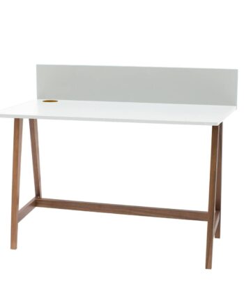 Luka Skrivebord 110x50cm Eg   Hvid