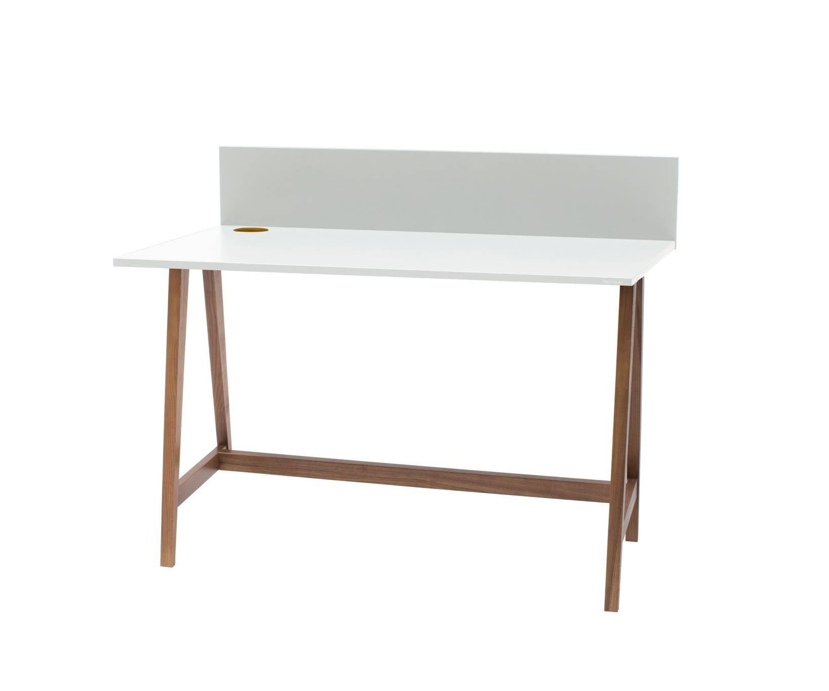 Luka Skrivebord 110x50cm Eg Hvid