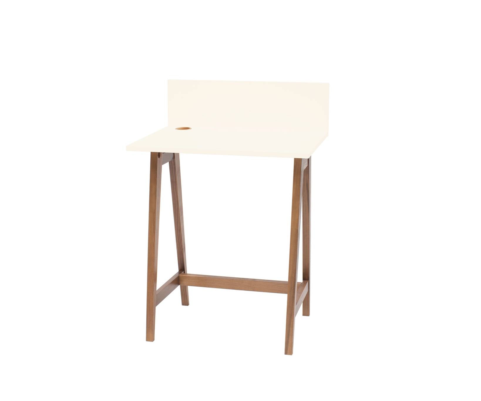 Luka Skrivebord 65x50cm Eg Kridthvid