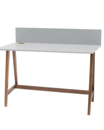 Luka Skrivebord 110x50cm Eg   Lysegrå