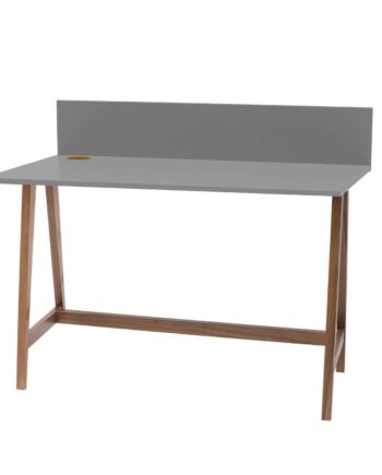 Luka Skrivebord 110x50cm Eg   Mørkegrå