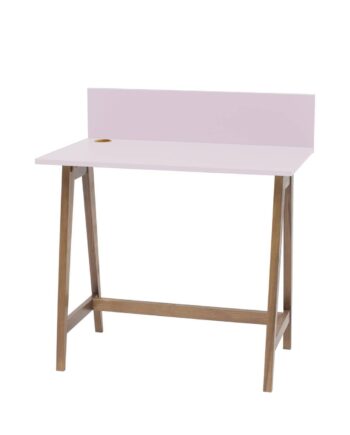 Luka Skrivebord 85x50cm Eg   Pink