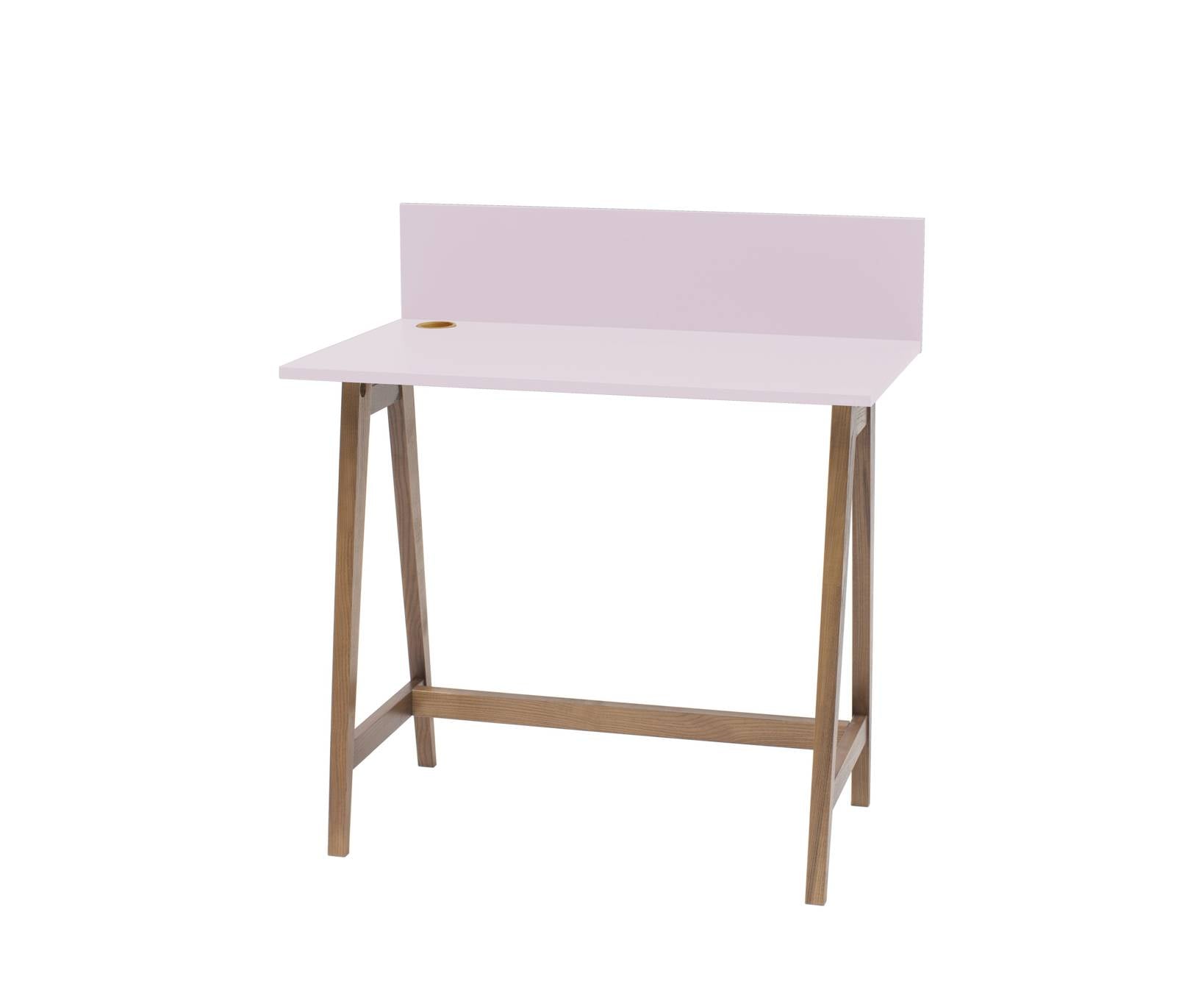 Luka Skrivebord 85x50cm Eg Pink