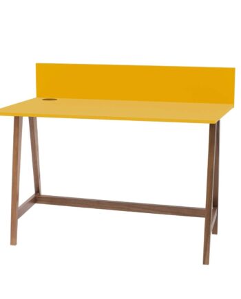 Luka Skrivebord 110x50cm Gul