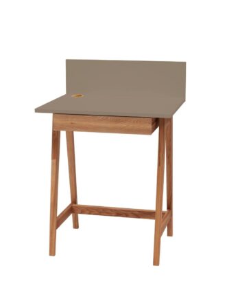 Luka Skrivebord 65x50cm Med Skuffe Eg Brun