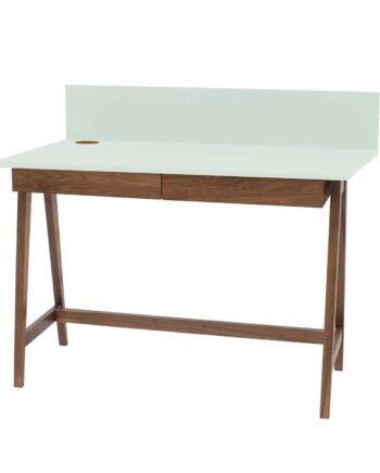 Luka Skrivebord 110x50cm Med Skuffe Eg Fleeting Mint