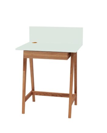 Luka Skrivebord 65x50cm Med Skuffe Eg Fleeting Mint