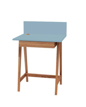 Luka Skrivebord 65x50cm Med Skuffe Eg Gentle Blue