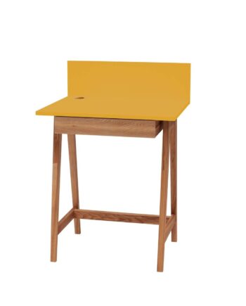 Luka Skrivebord 65x50cm Med Skuffe Eg Gul