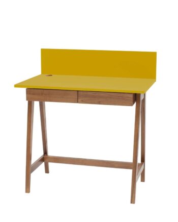 Luka Skrivebord 85x50cm Med Skuffe Eg Gul
