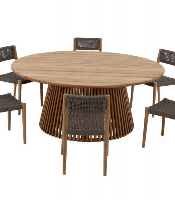 Luna Alana Teak Havemøbelsæt ø180 Cm