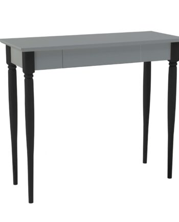Mamo Skrivebord 65x40cm Mørkegrå   Sorte Ben