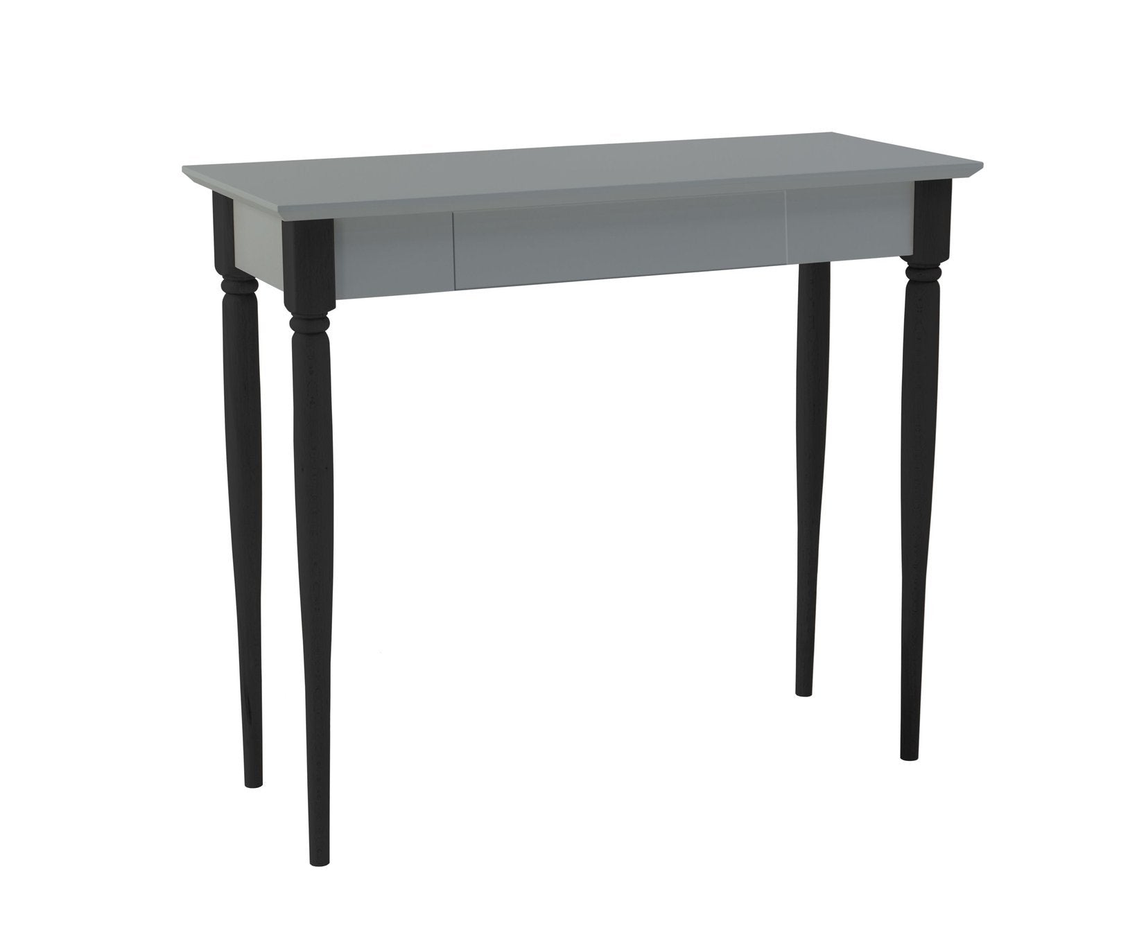 Mamo Skrivebord 65x40cm Mørkegrå   Sorte Ben