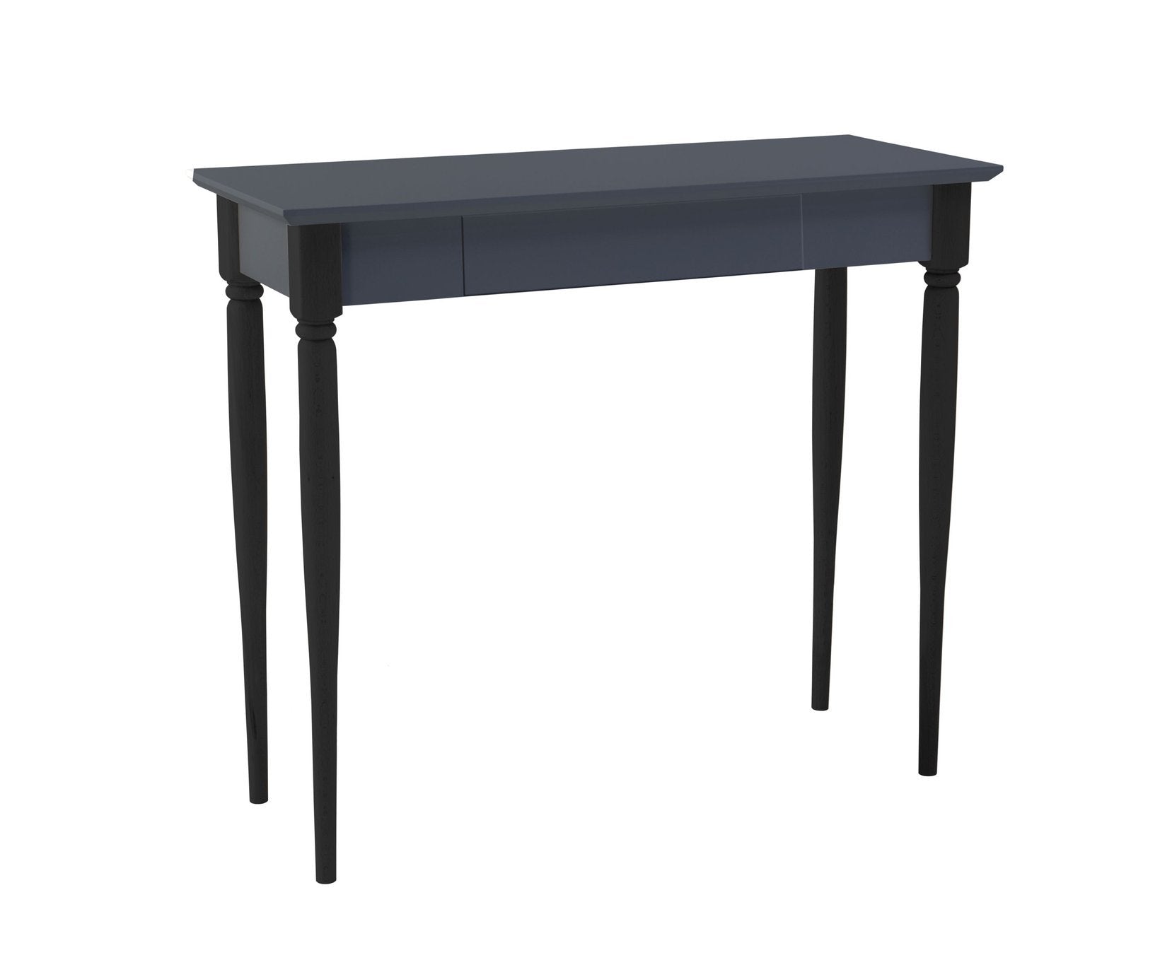 Mamo Skrivebord 105x40 Cm  Sorte Ben   Grafit