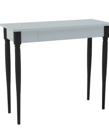 Mamo Skrivebord 65x40 Cm Sorte Ben   Lysegrå