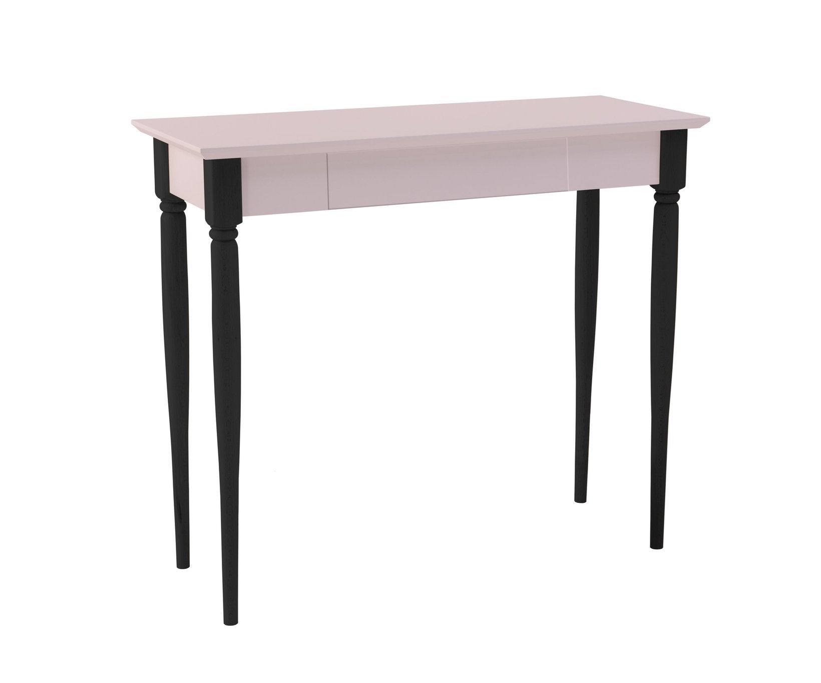 Mamo Skrivebord 105x40 Cm  Sorte Ben   Pink