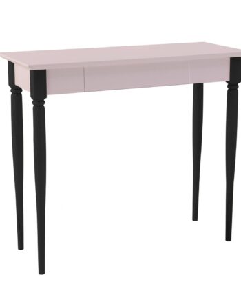 Mamo Skrivebord 65x40 Cm Sorte Ben   Pink