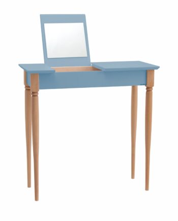 Mamo Sminkebord Med Spejl  65x35cm  Gentle Blue