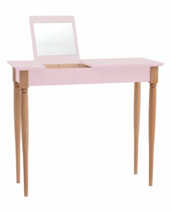 Mamo Sminkebord Med Spejl 65x35cm Pink