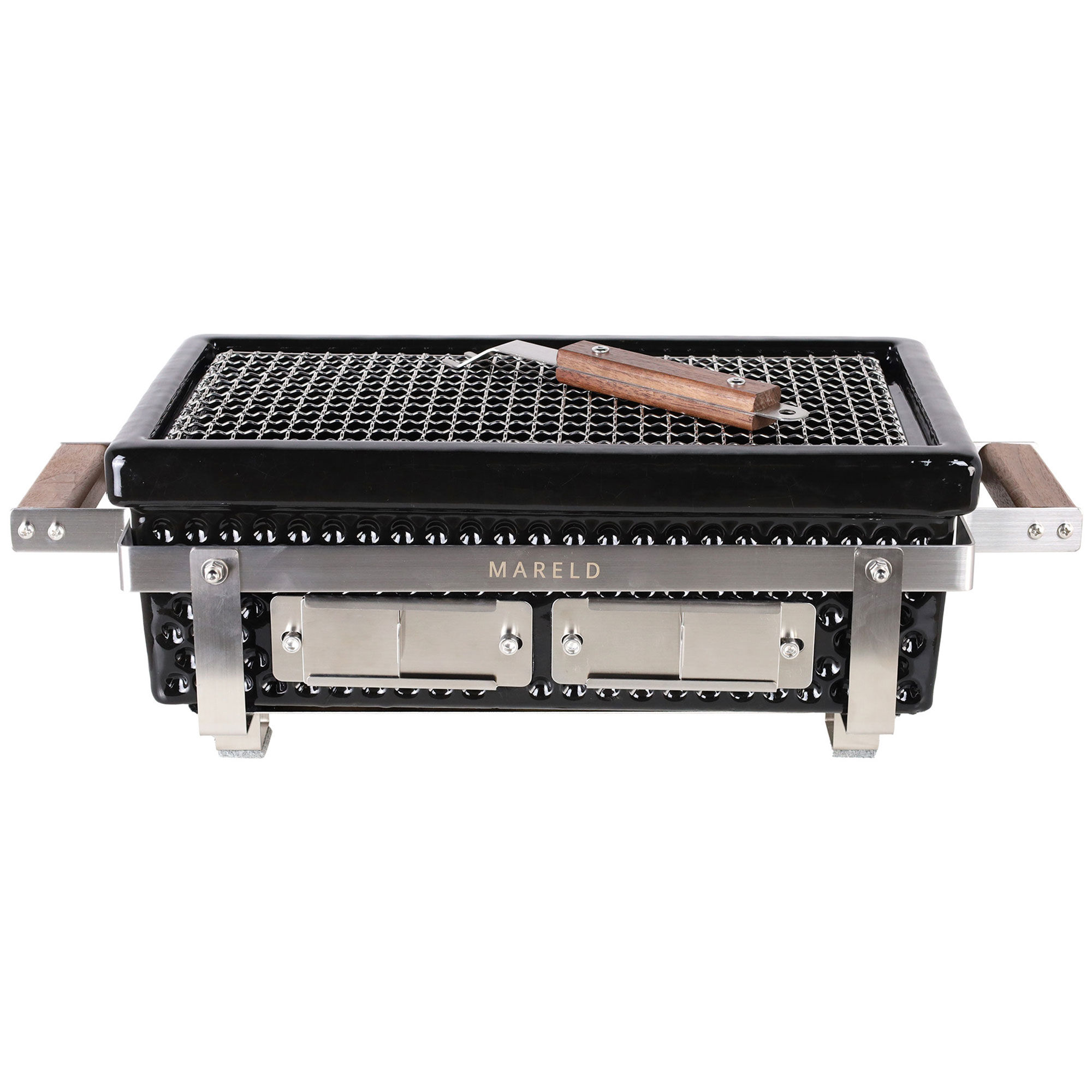Mareld Premium Hibachigrill Sort Valnød