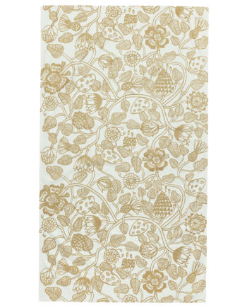Marimekko Tiara Dug 135ã 250 Cm  Hvid Guld