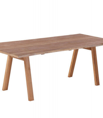 Maxi Plankebord 100x240 Cm   Bordben   Teak Skrå