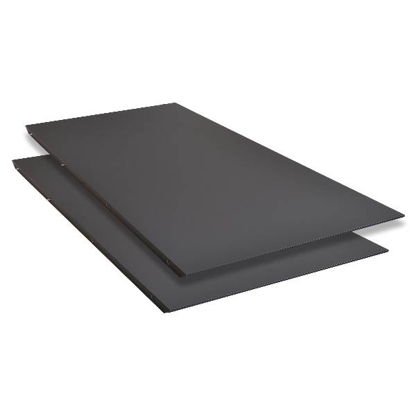 Meza By Hammel Tillægsplader 40   90 Cm     Stk  Grafit Laminat  : Erling Christensen Møbler