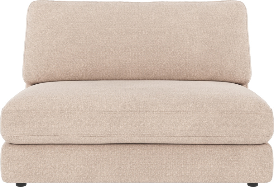 Midtermodul Sofa Rowico Duncan Rita Lys Beige 100  Polyester 78x112x103 Cm